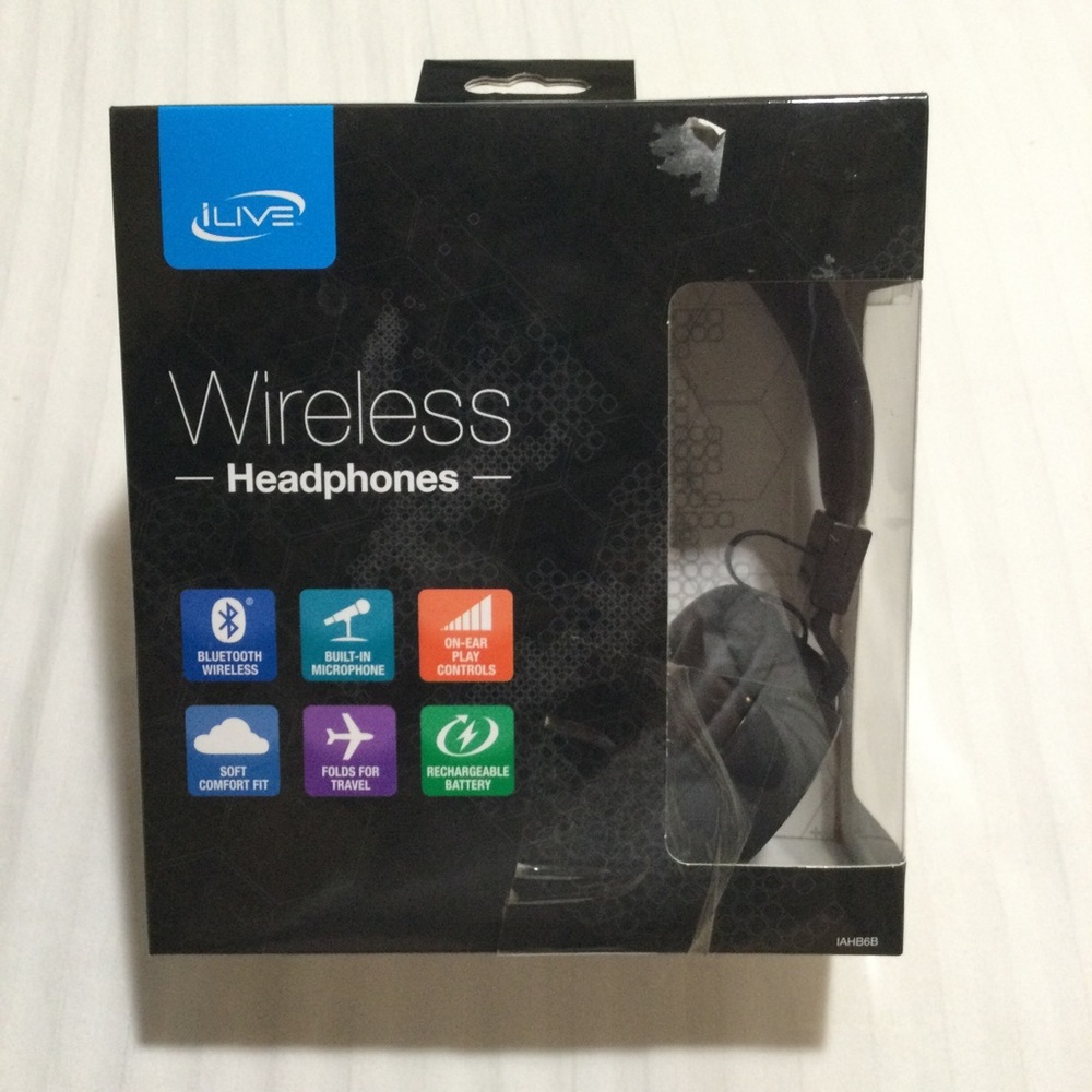 iLive Wireless Bluetooth Headphones